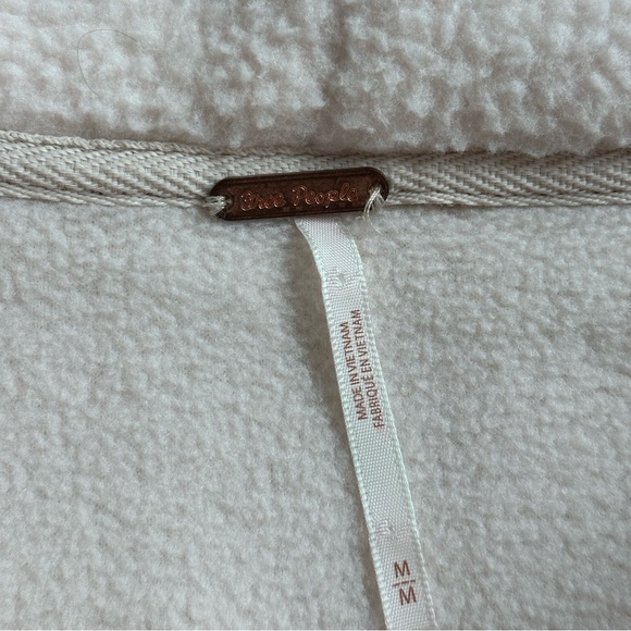 Free People Poppy Pullover half zip fleece sweater - Picture 4 of 7